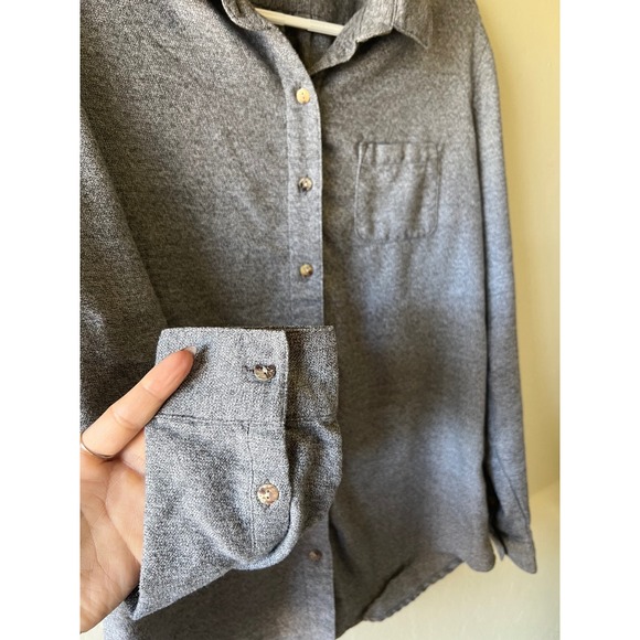 women's kuhl long sleeve gray button up - Picture 3 of 6